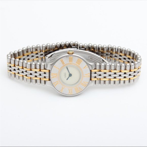 CARTIER Must 21 Gold, Silver & Stainless Steel PRICED TO SELL - Picture 2 of 10
